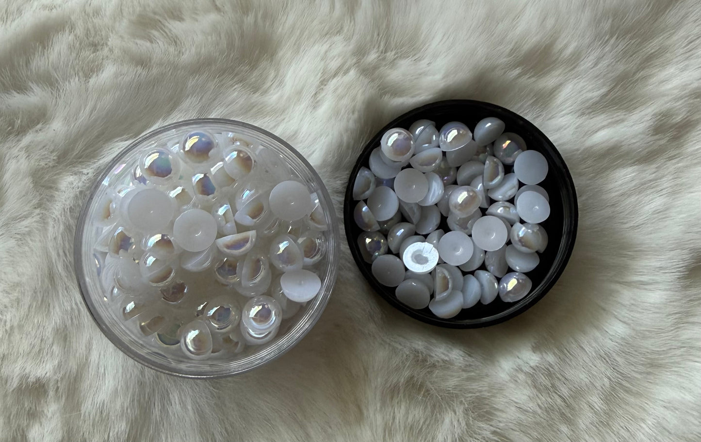 6mm Flatback Pearls