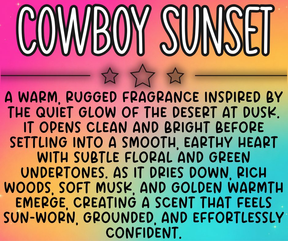 Cowboy Sunset **RETIRING SOON**