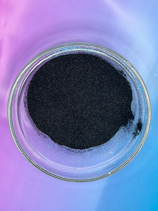 Black - Microfine/Dust Glitter
