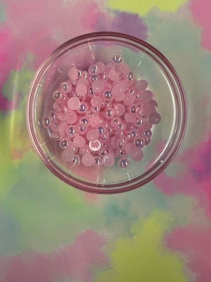 8mm Flatback Pearls