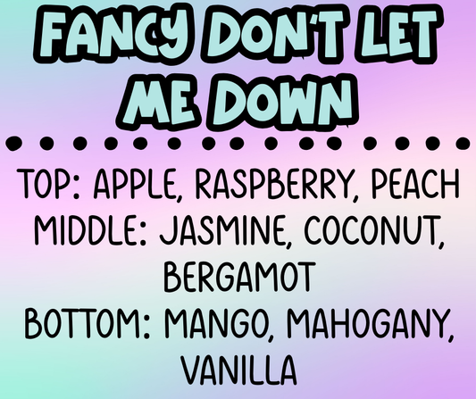 Fancy Don't Let Me Down