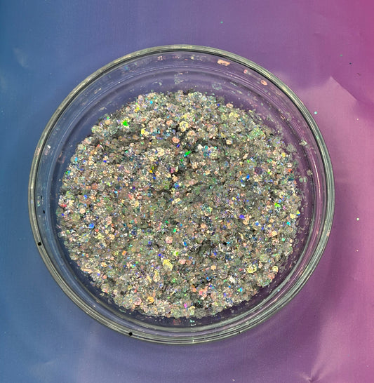 Platinum - Chunky Mix Glitter