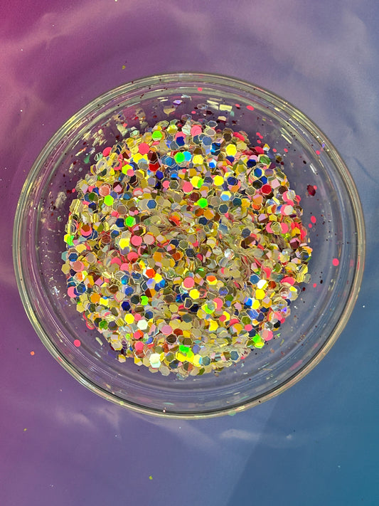 Burst of Neon - Chunky Mix Glitter
