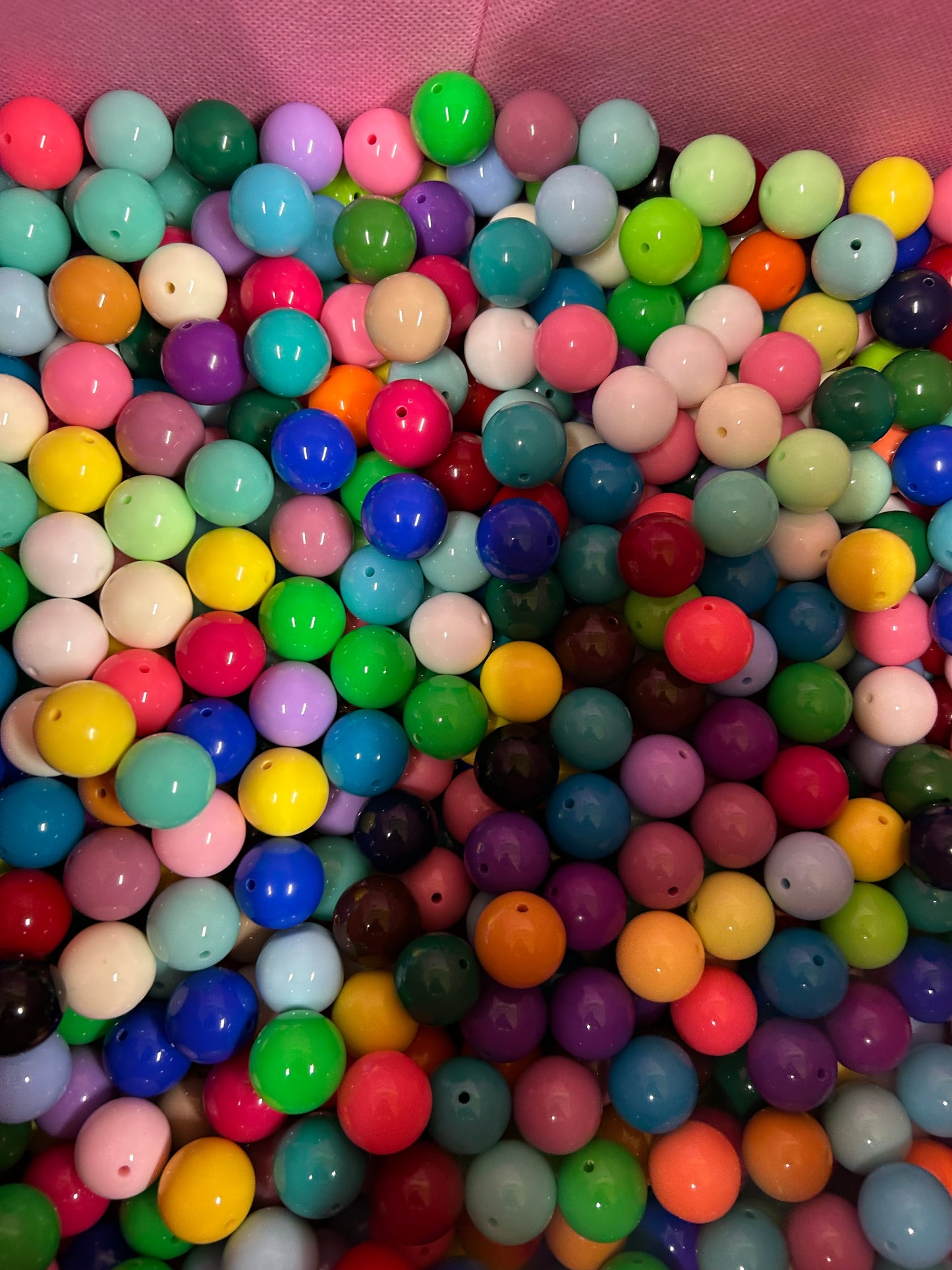 20mm Bubblegum Beads