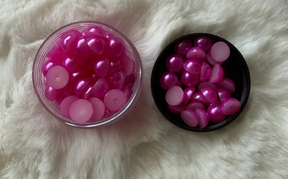8mm Flatback Pearls