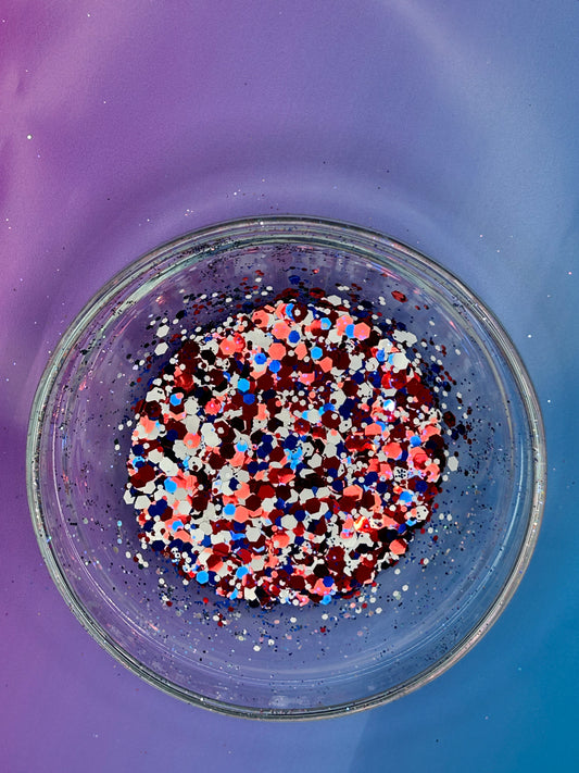 Party In The USA - Chunky Mix Glitter