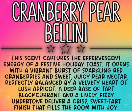 Cranberry Pear Bellini