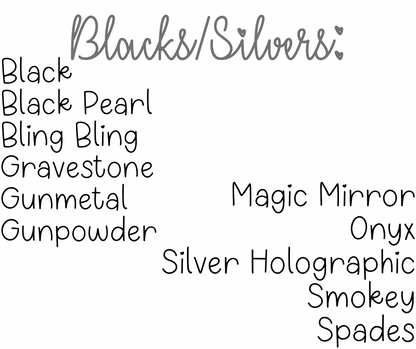 Glitter Dust Sample Bundles