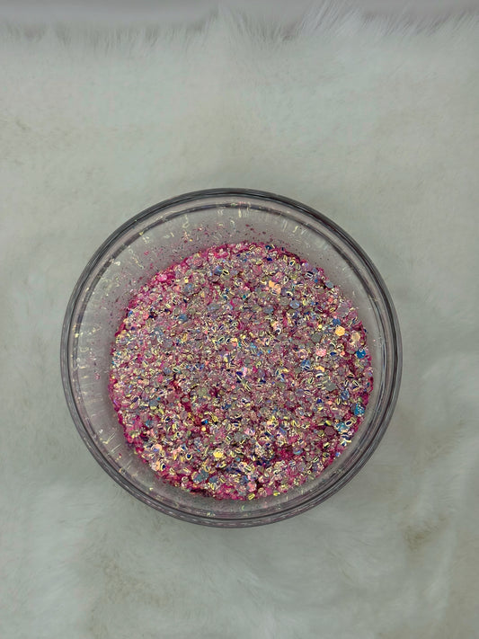 Jeweled Dragon Fruit - Chunky Mix Glitter