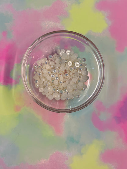 6mm Flatback Pearls