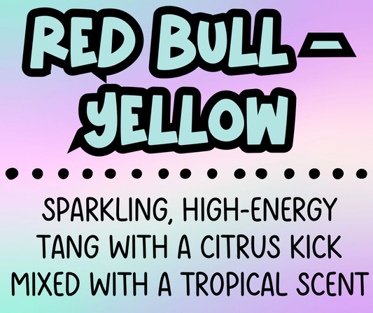 Red Bull- Yellow *FINAL STOCK*