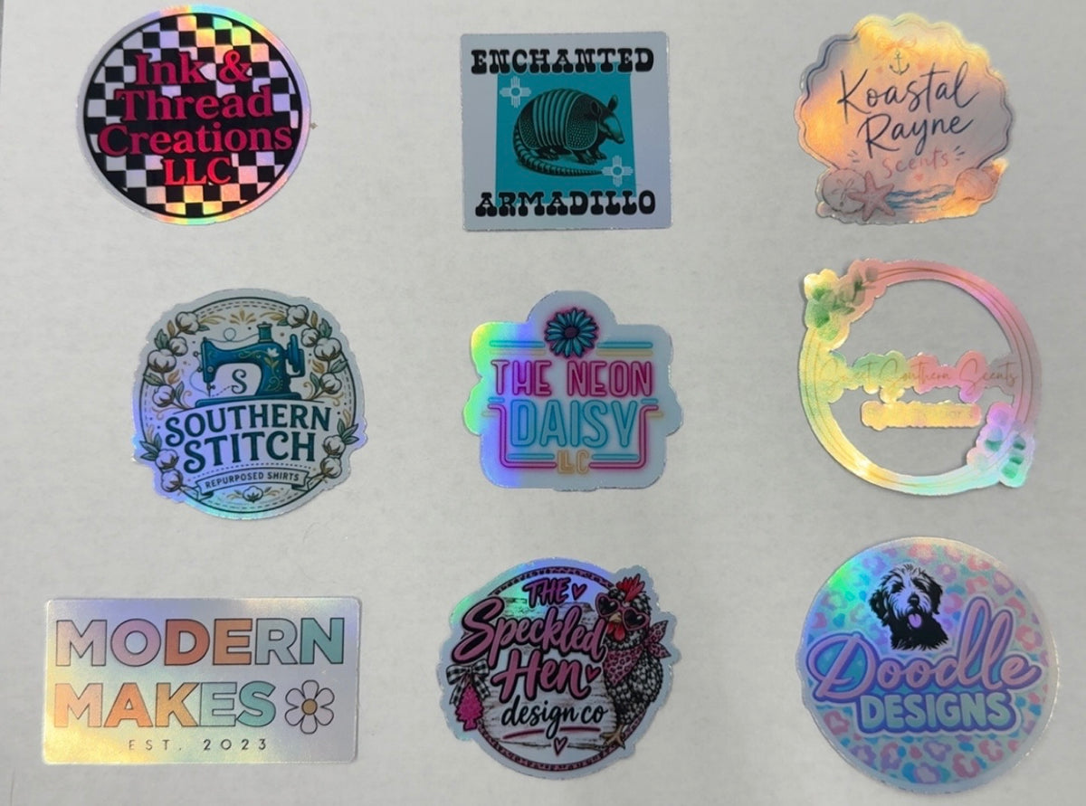 Holographic Sticker (12 stickers)