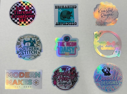 Holographic Sticker (12 stickers)