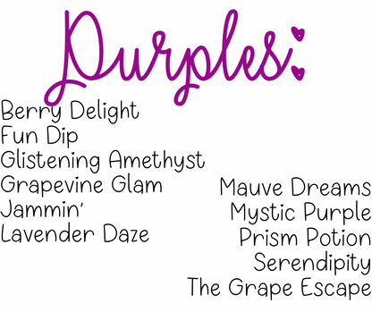 Glitter Dust Sample Bundles