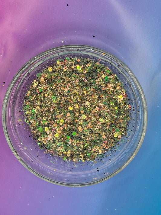 Moss - Chunky Mix Glitter