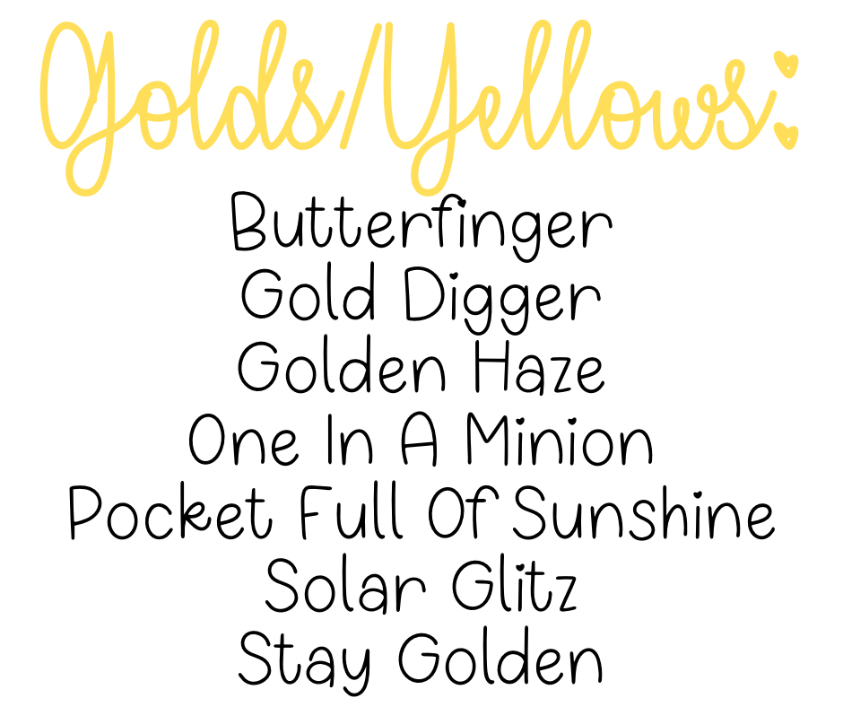Glitter Dust Sample Bundles