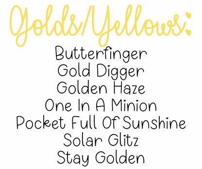 Glitter Dust Sample Bundles