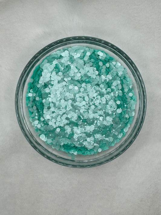 Aquamarine - Chunky Mix Glitter