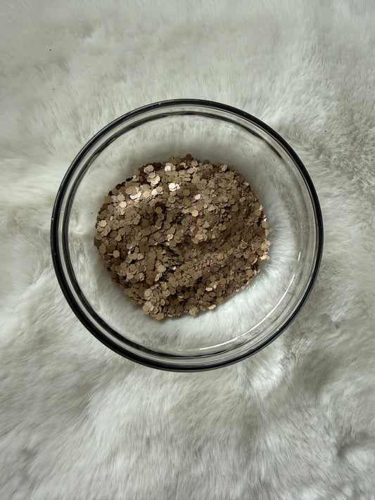 Velvet Champagne - Chunky Mix Glitter