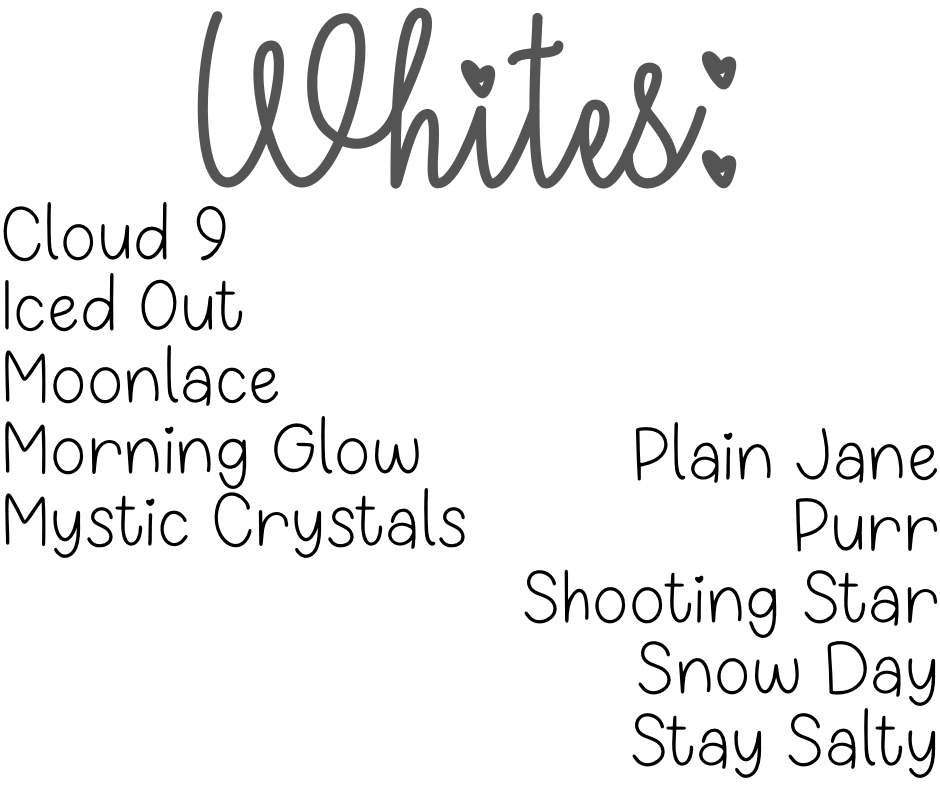 Glitter Dust Sample Bundles