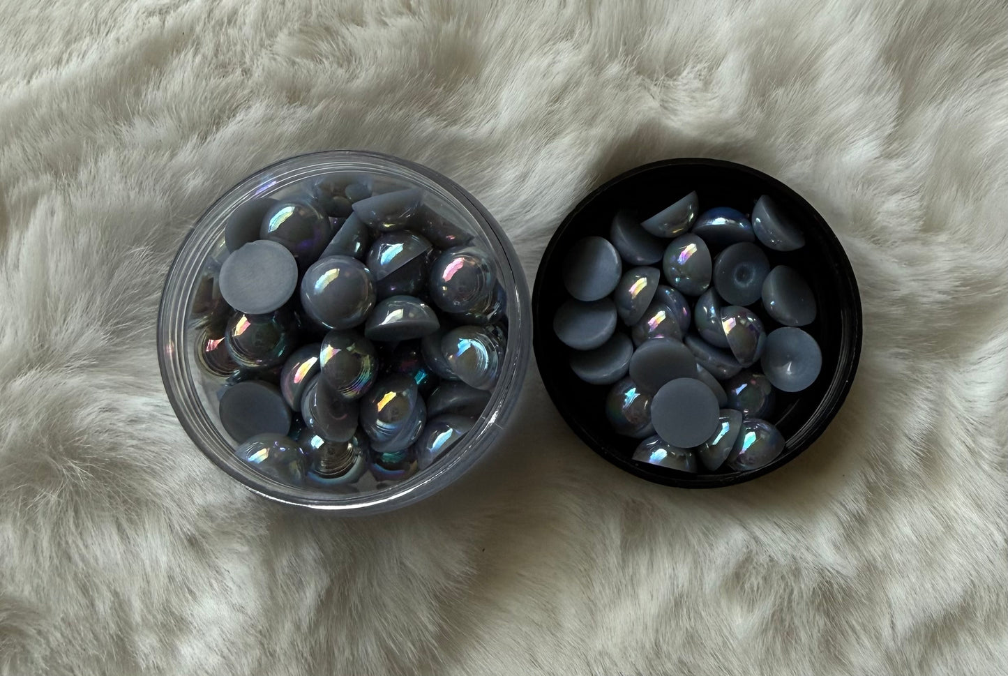 8mm Flatback Pearls