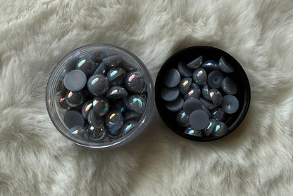 8mm Flatback Pearls