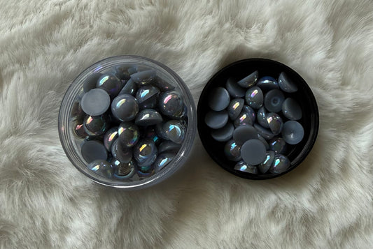8mm Flatback Pearls