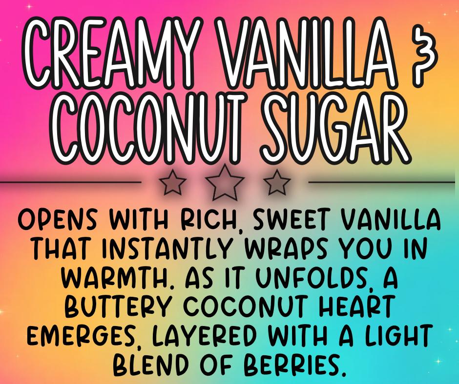 Creamy Vanilla & Coconut Sugar