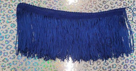 4" Royal Blue Fringe