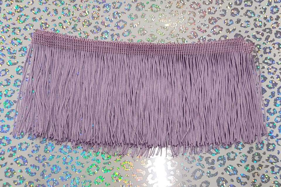 4" Lavender Fringe