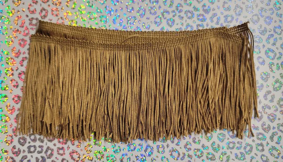 4" Gold Fringe