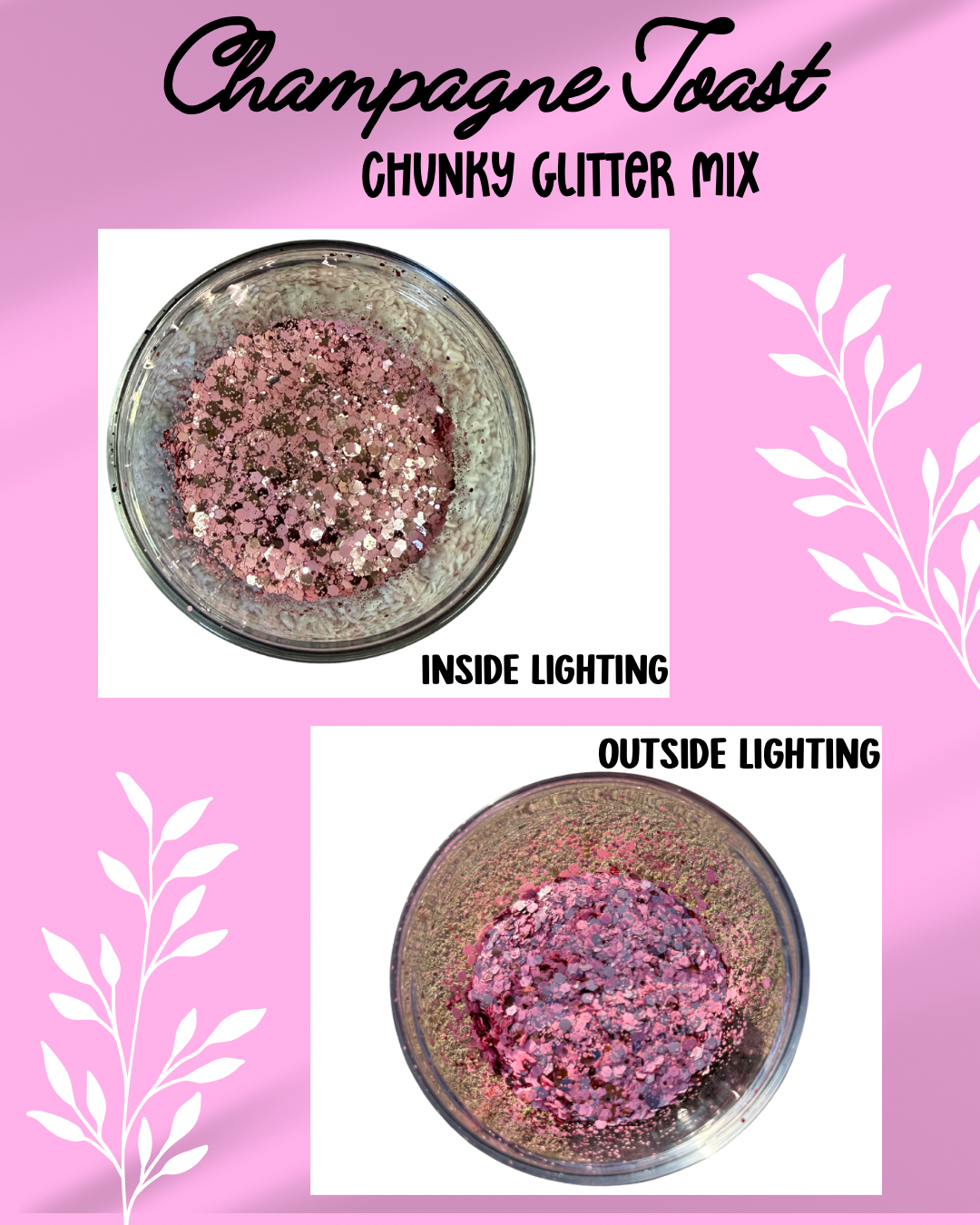 Champagne Toast - Chunky Mix Glitter