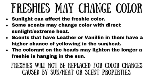Freshies Color Change Label - 100 Labels In A Bundle