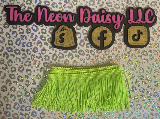 2” Lime Fringe