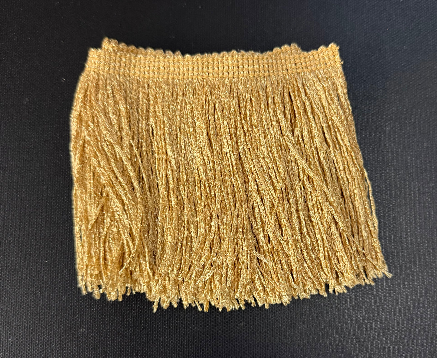 4" Metallic Gold Fringe