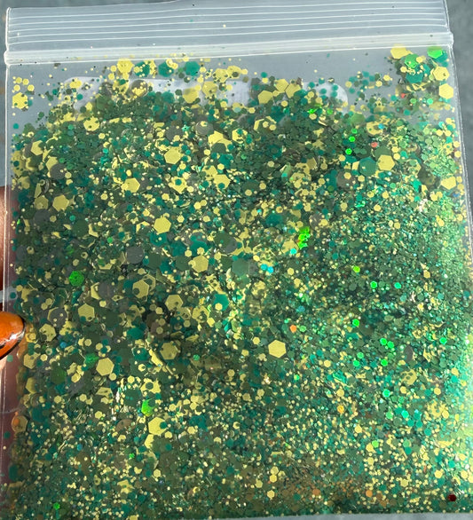 Pickle Rick - Chunky Mix Glitter