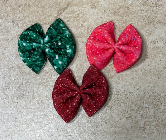 Faux Glitter Color Mix- Bullet Bow
