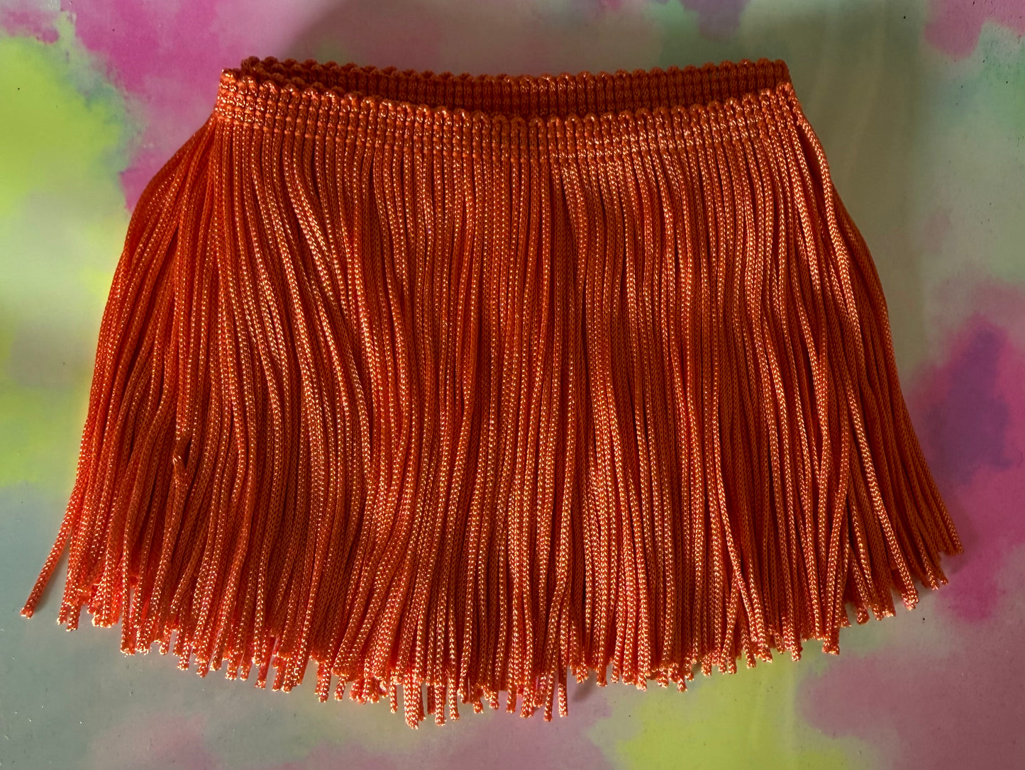 4" Orange Fringe