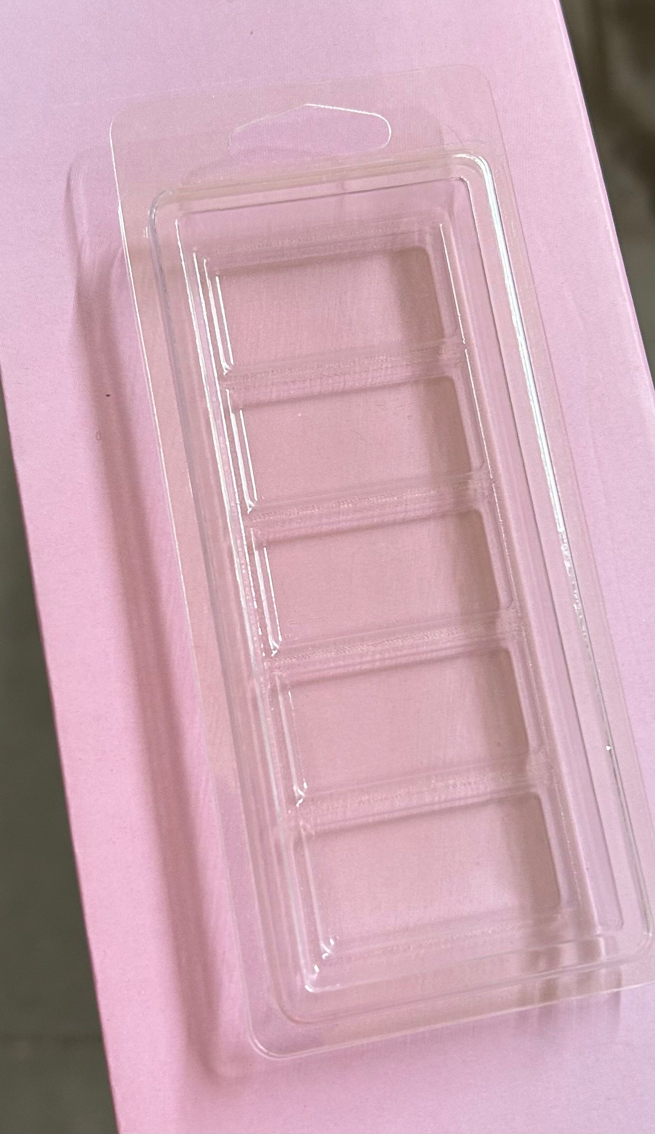 5 Cavity (Candy Bar) Clamshell Bar