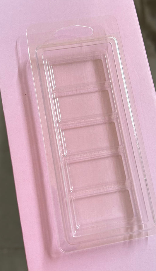 5 Cavity (Candy Bar) Clamshell Bar