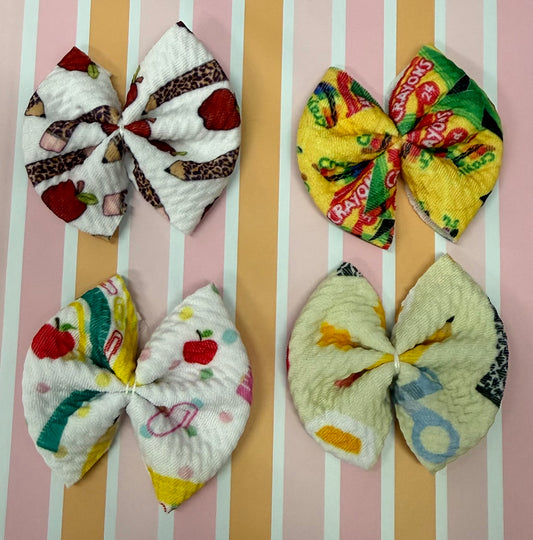 School/Teacher Mix- Bullet Bow