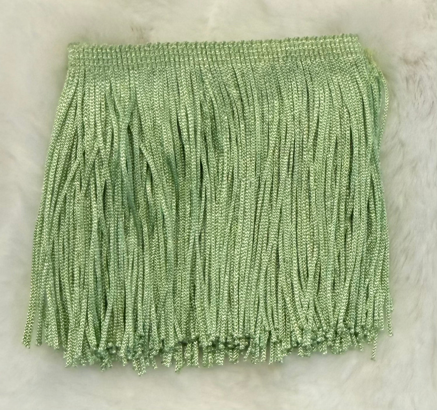 4" Spearmint Fringe
