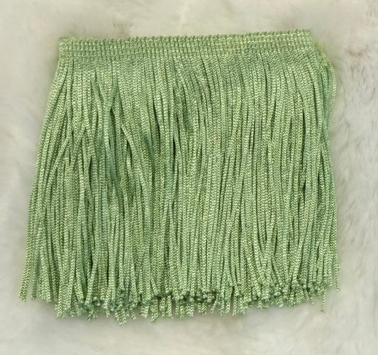 4" Spearmint Fringe
