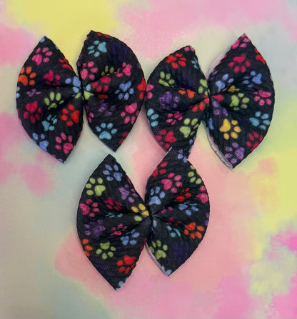 Paw Print - Bullet Bow