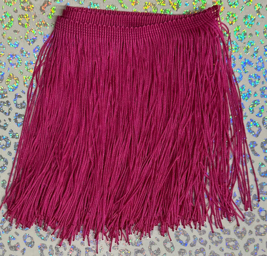 6” Magenta Fringe