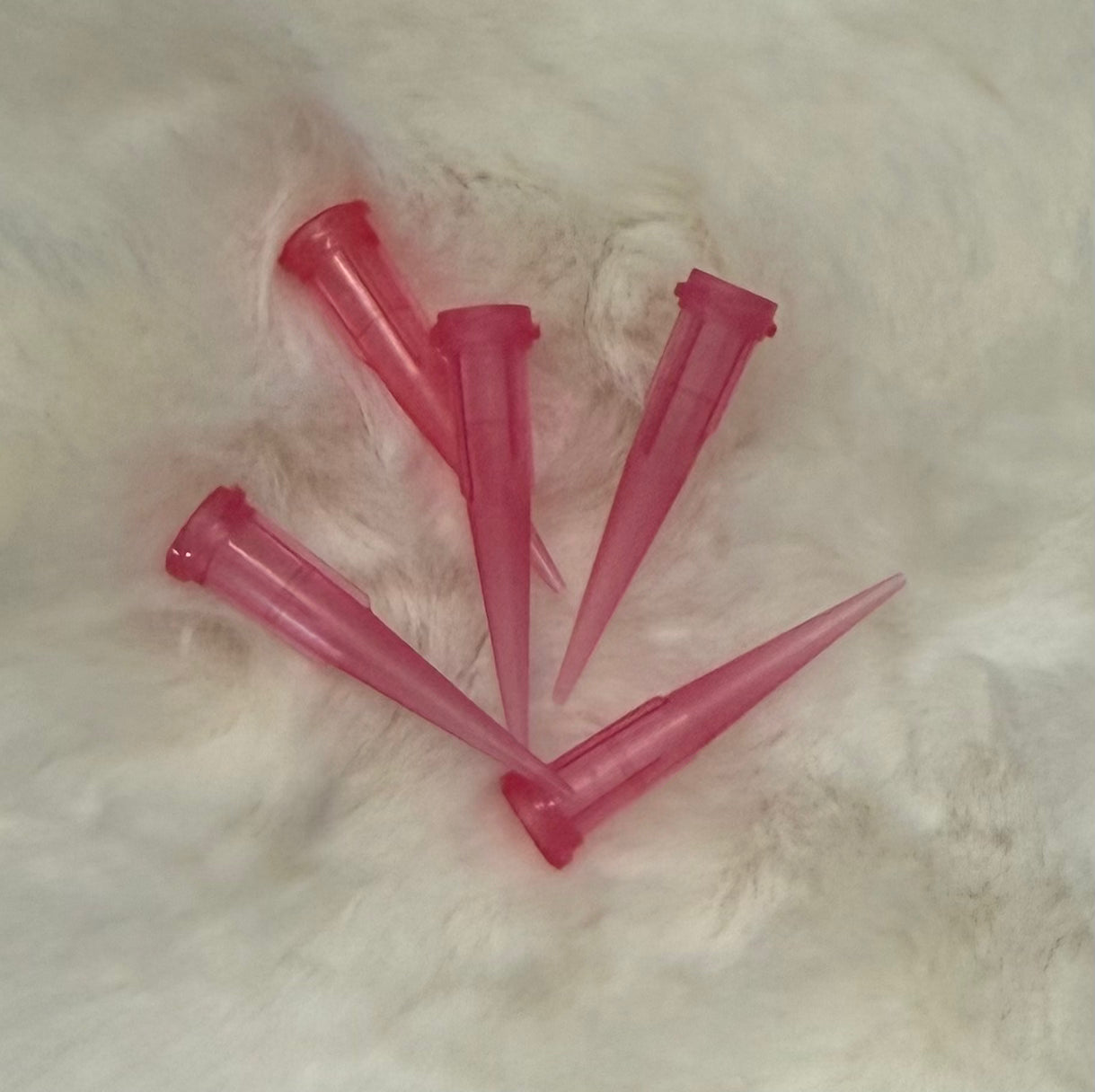 20G (Pink) Tapered Tip (Set of 5)