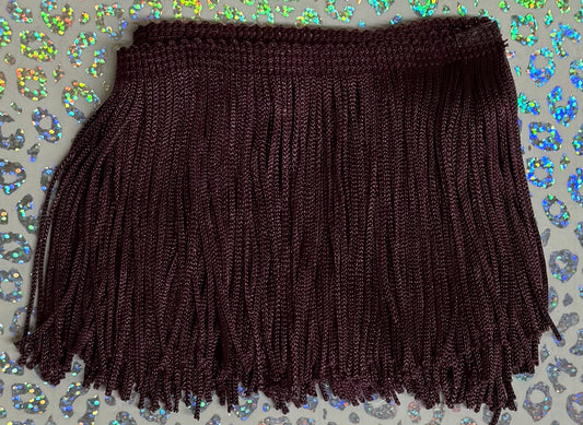 4” Berry Plum Fringe