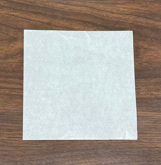 6x6” Parchment Paper - Set of 10