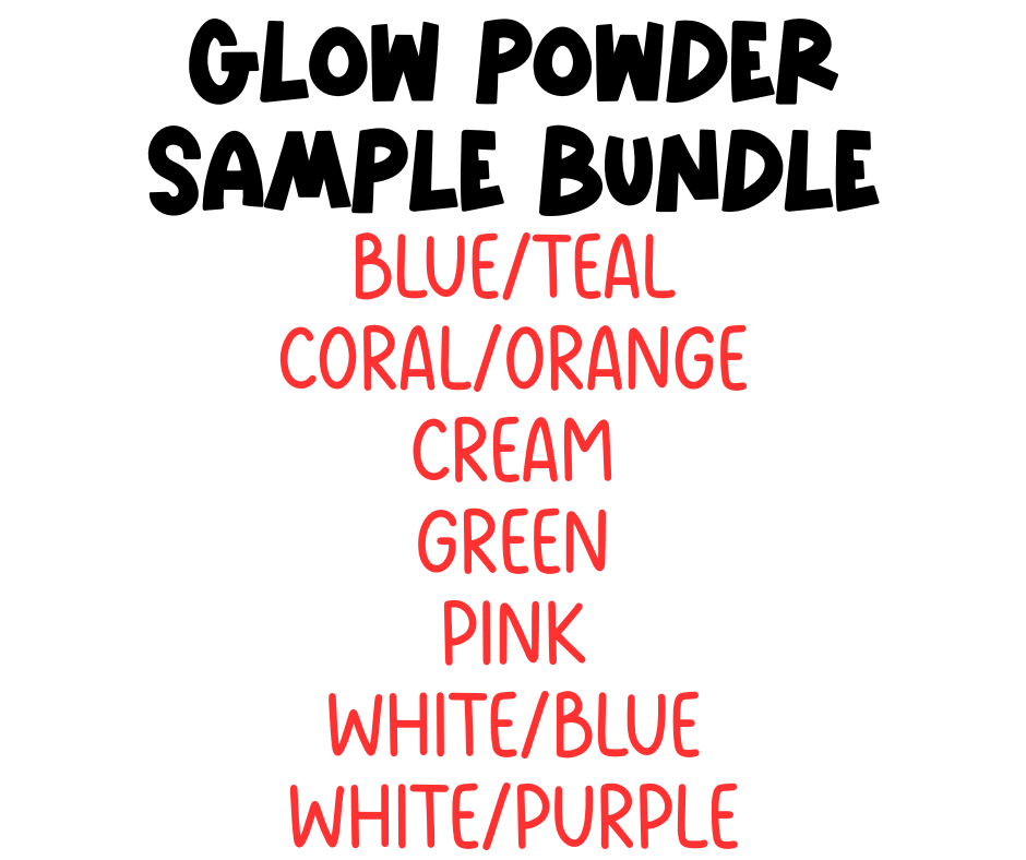 Glow Powder Sample Bundle