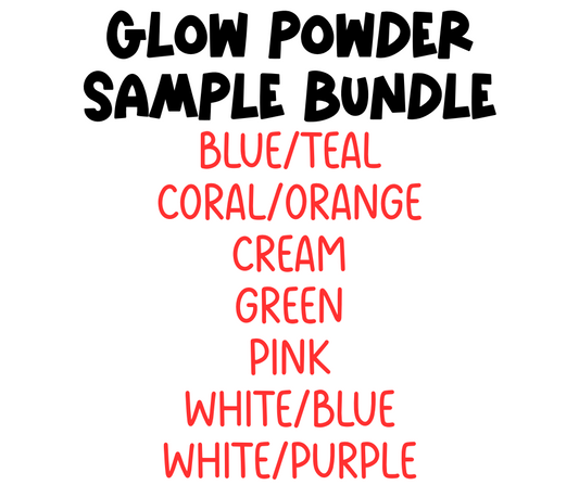 Glow Powder Sample Bundle